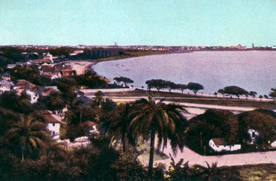 View from Malabar Hill, Bombay, India by Unbekannt