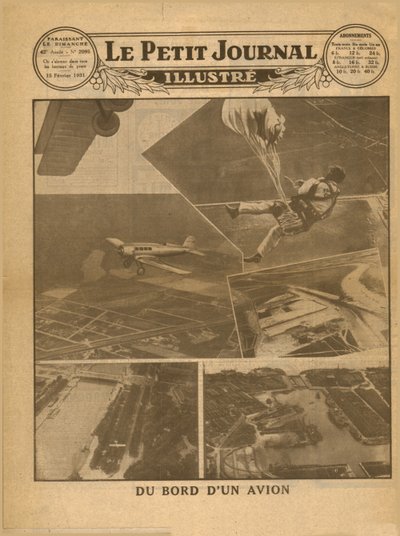 View from on Board a Plane, 1931 by Unbekannt