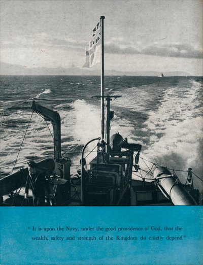 View from the Stern of a British Warship by Unbekannt