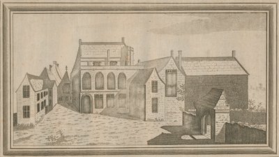 View of Minster Lovel Priory in the County of Oxford, 1784 by Unbekannt