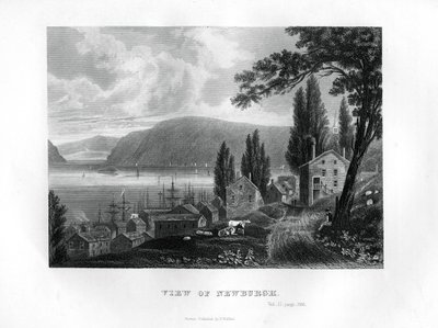 View of Newburgh, New York State by Unbekannt