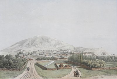 View of Pyatigorsk, Mid 19th Century by Unbekannt