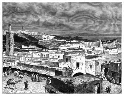 View of Tangier, Morocco, from the landward side by Unbekannt