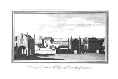View of Tavistock Abbey in the County of Devon, late 18th-early 19th century by Unbekannt