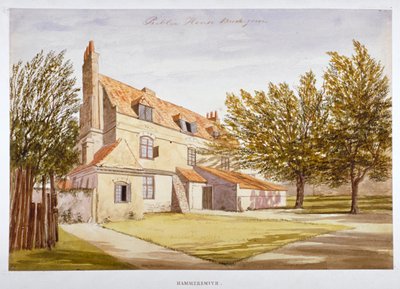 View of a Public House, Brook Green, Hammersmith, London by Unbekannt