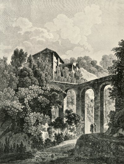 View of the Aqueduct, near the Alhambra by Unbekannt