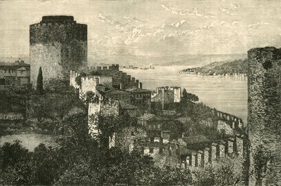 View of the Bosphorus: The Castle of Europe by Unbekannt