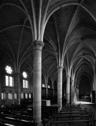 View of the Old Cistercian Abbey Notre Dame d