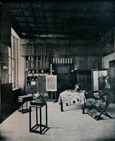 View of the Studio, at 25 Cadogan Gardens by Unbekannt