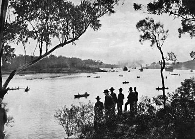 View on the Parramatta River by Unbekannt
