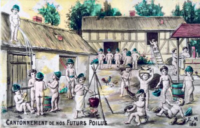 Vintage French Postcard by Unbekannt
