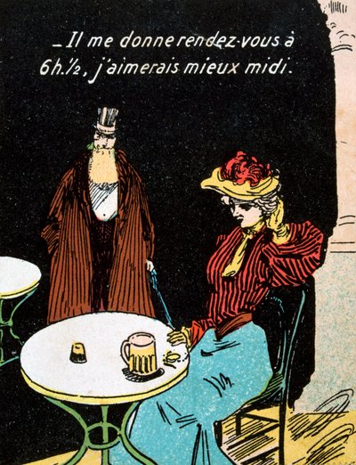 Vintage French Postcard by Unbekannt