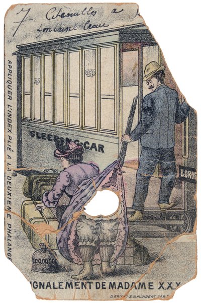 Vintage French postcard, c1900 by Unbekannt