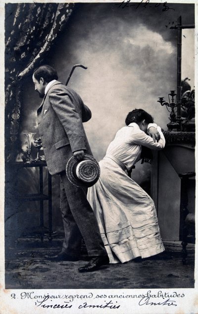 Vintage French Postcard by Unbekannt