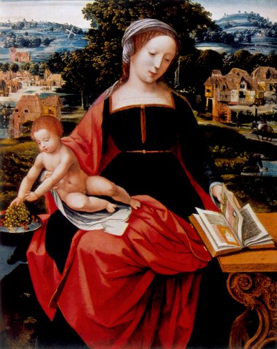 Virgin and Child, 16th century by Unbekannt