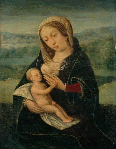 Virgin and Child by Unbekannt