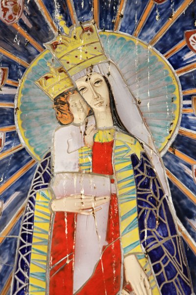 Virgin and Child, Basilica of the Annunciation, Nazareth, Israel by Unbekannt