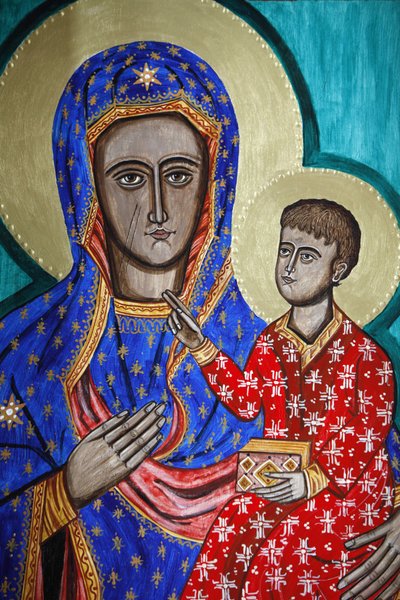 Virgin and Child painting, London, United Kingdom by Unbekannt