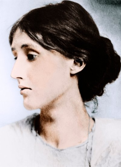 Virginia Woolf, English novelist, essayist and critic by Unbekannt