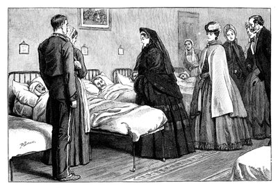 Visit of Queen Victoria to Netley Hospital, Hampshire by Unbekannt