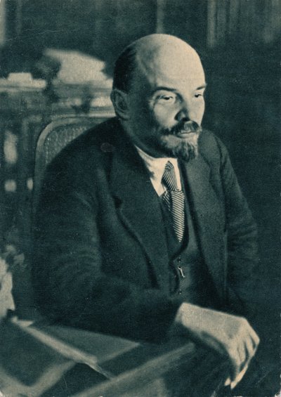 Vladimir Ilich Lenin, Russian Bolshevik Leader, 28th November, 1921 by Unbekannt
