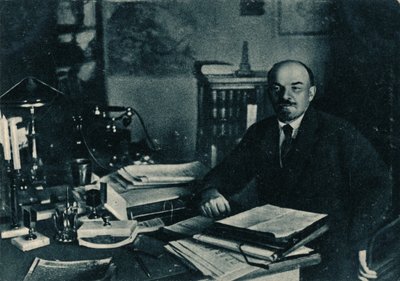 Vladimir Ilich Lenin, Russian Bolshevik Leader, Moscow, Russia, 7th October, 1922 by Unbekannt