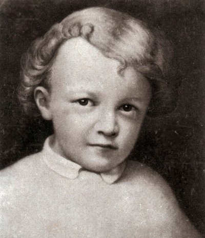 Vladimir Ilich Lenin, Russian Bolshevik revolutionary leader, aged 4 by Unbekannt
