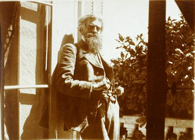 Vladimir Solovyov, Russian philosopher, poet, and literary critic, Cannes, France, 1899 by Unbekannt