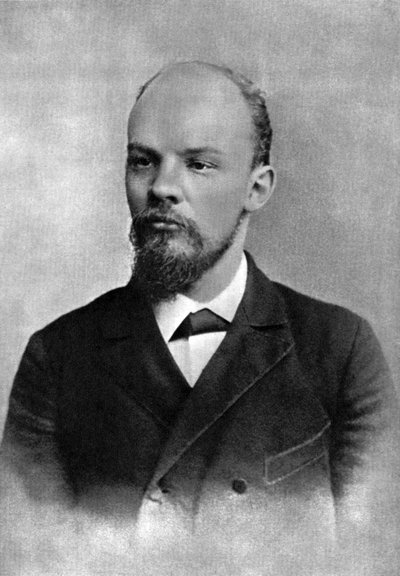 Vladimir Ulyanov Lenin, Russian Bolshevik Revolutionary, St Petersburg, Russia, February 1897 by Unbekannt