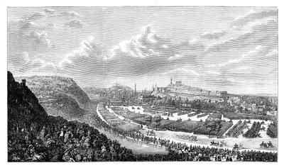 Volunteer Review in the Queens Park, Edinburgh, Scotland by Unbekannt