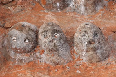 Voodoo Fetishes at the Entrance of a Convent by Unbekannt