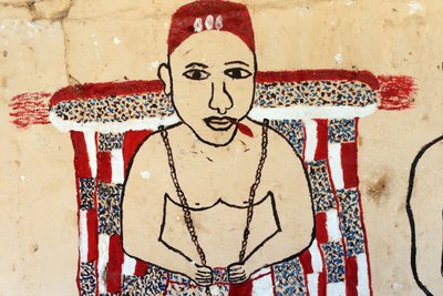 Voodoo Wall Painting on a Convent by Unbekannt