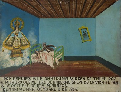 Votive Offering Dedicated to the Virgin of Talpa by Unbekannt