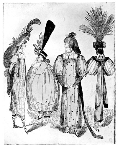 Waggoners Frocks or No Bodys of 1795 by Unbekannt