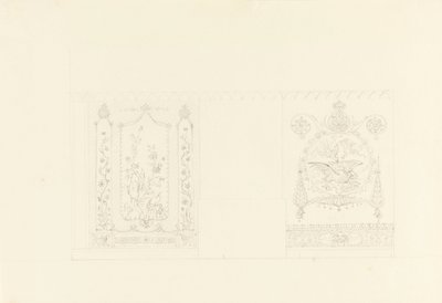 Wall Decoration, Blue Drawing Room, Royal Pavilion, Brighton by Unbekannt