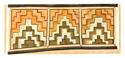 Wall Decoration in the Stylos Monastery, Turkey by Unbekannt