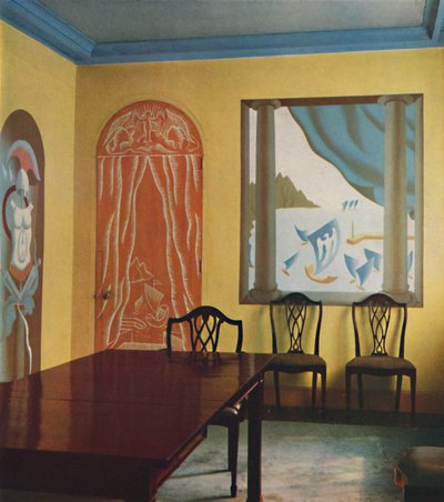 Wall Decorations in a Flat at Portman Court by Unbekannt
