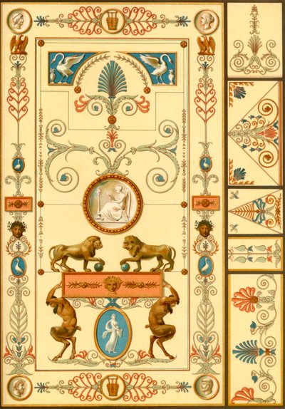 Wall Painting and Ceiling Decoration, Germany by Unbekannt