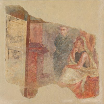 Wall Painting Fragment from the North Wall of Room H of the Villa of P. Fannius by Unbekannt