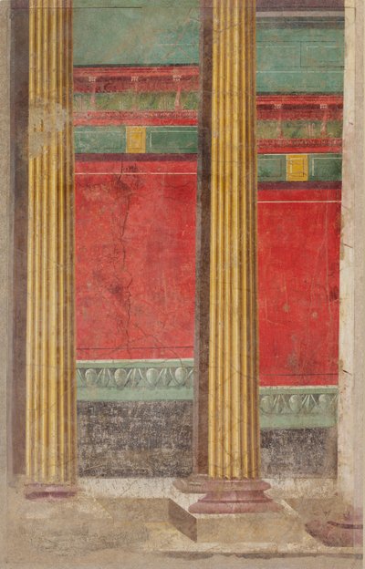 Wall painting from Room F of the Villa of P. Fannius Synistor at Boscoreale, ca. 50-40 B.C. by Unbekannt