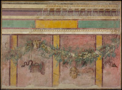 Wall Painting from the West Wall of Room L of the Villa of P. Fannius Synistor by Unbekannt