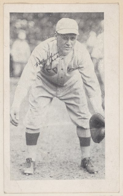 Wally Schang, C. Yanks, from Baseball Strip Cards W575-2, ca. 1921-22 by Unbekannt