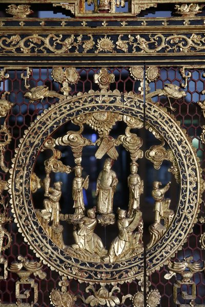 Wat Chedi Luang, Chiang Mai: Artwork in the Buddhist Museum, Thailand by Unbekannt