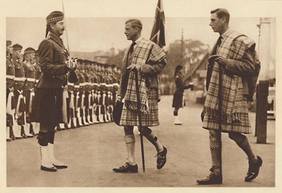 Wearing the Balmoral Tartan, Balmoral by Unbekannt