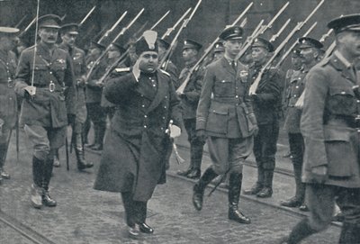 Welcoming Another Distinguished Foreign Visitor, 1919, 1937 by Unbekannt