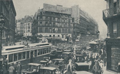 Why Paris Needs Constant Planning: Traffic Block in a Main Street by Unbekannt