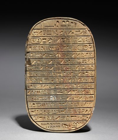 Wild Bull Hunt Scarab of Amenhotep III by Unbekannt