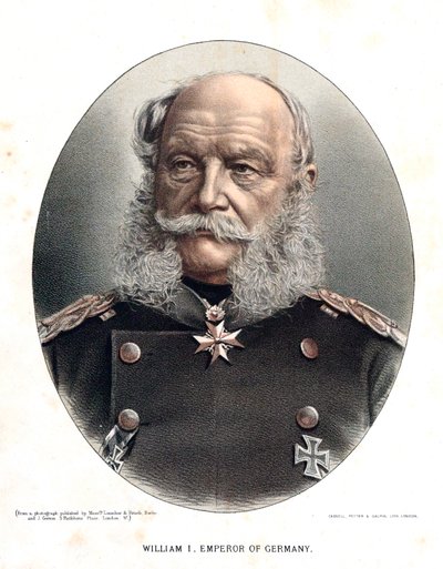 Wilhelm I, King of Prussia and Emperor of Germany by Unbekannt