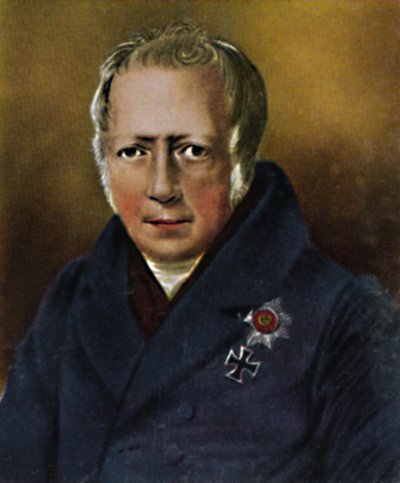 Wilhelm von Humboldt - Painting by Fr. Krüger by Unbekannt