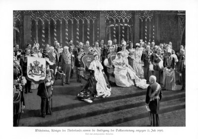 Wilhelmina of the Netherlands, 5 July 1898, 1900 by Unbekannt